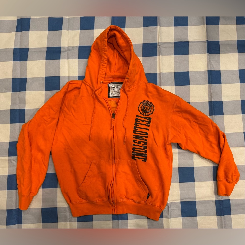 Yellowstone zip up hoodie
